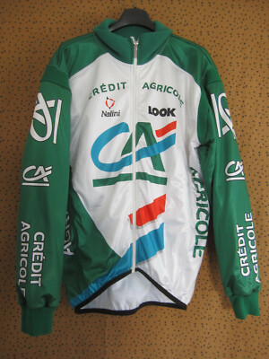 Veste cyclisme équipe tour de France Crédit Agricole taille 6