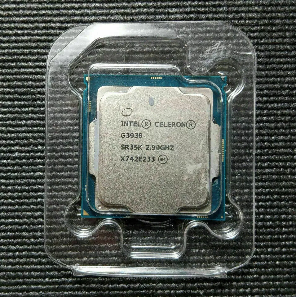 Intel Celeron G3930 2.90 GHz 2-Core 2MB SR35K GPU LGA-1151 Desktop CPU Processor