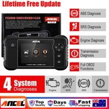 ANCEL FX2000 Engine Transmission ABS SRS Code Reader Car Diagnostic Scanner Tool