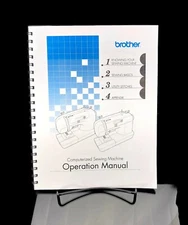 Brother CS6000 6000T 6000i Instruction Manual: Full Color & Protective Covers