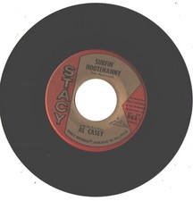 AL CASEY--7'-45--(SURFIN' HOOTENANNY)---VG+