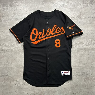 VTG 90s MLB BALTIMORE ORIOLES CAL RIPKEN Jr. MAJESTIC AUTHENTIC