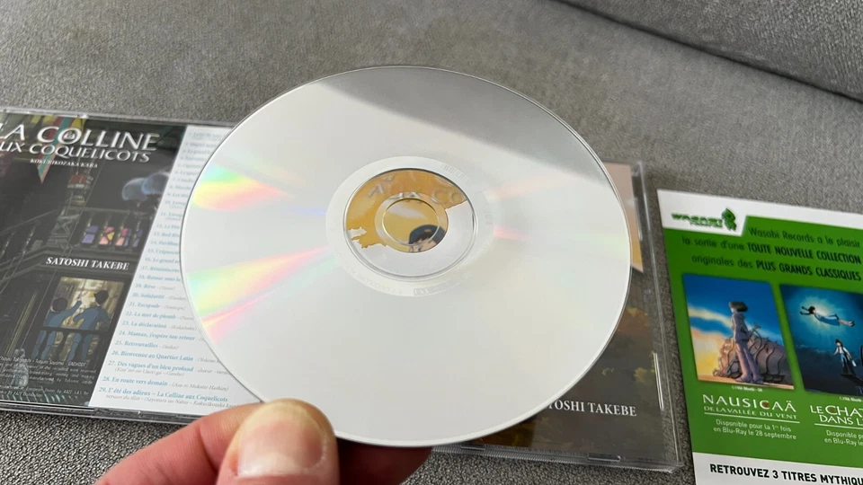 CD Audio BO Soundtrack Studio Ghibli La Colline aux Coquelicots - Satoshi Takebe - Photo 3/3