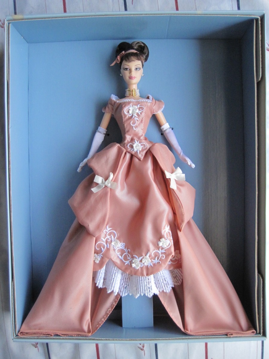 Barbie #50823 ウェッジウッド・ピンク(NRFB) Mattel Wedgwood Series Barbie 4 in Fashion Doll - 50823 for sale