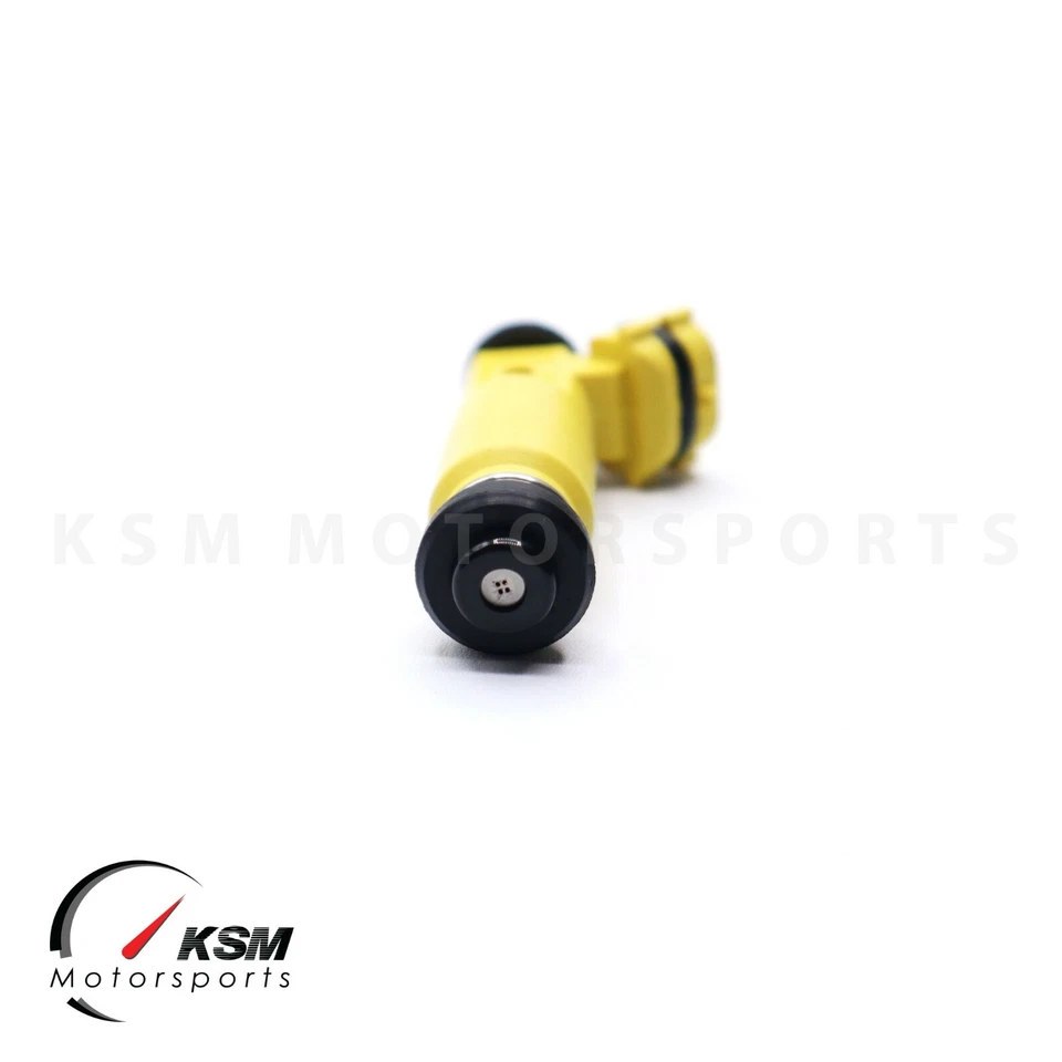 4x 450cc for MAZDA OEM 04-08 RX8 RX7 13B Miata fit Denso yellow fuel injectors - Image 2 of 4