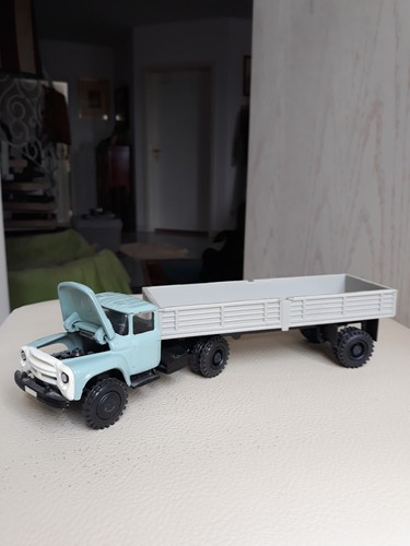 ZIL-MMZ-130W1 LKW mit Hänger ODA3-885 Metall 1:43 - Bild 4 von 7