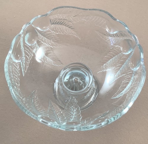 Vtg Baltimore Pear Footed Dish Bowl Compote 5.5" Diameter 8" Tall Hard to Find - Picture 2 of 4