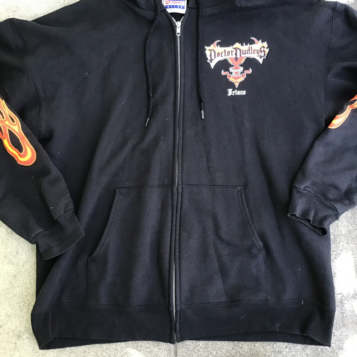 【KOOLOSET】Vintage Pigment Flame Hoodie Sun Faded Kowloon Hoodies / Faded Flame – GrowthRing