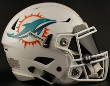 MIAMI DOLPHINS NFL Riddell SPEEDFLEX Authentic Gameday Football Helmet
