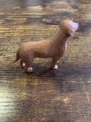 Playskool Loving Family Dog Pet Dollhouse Brown Lab Figurine Play Vintage - Picture 2 of 2