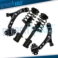 Front Struts w/ Coil Spring Lower Control Arms Kit for 2005 - 2010 Ford Mustang