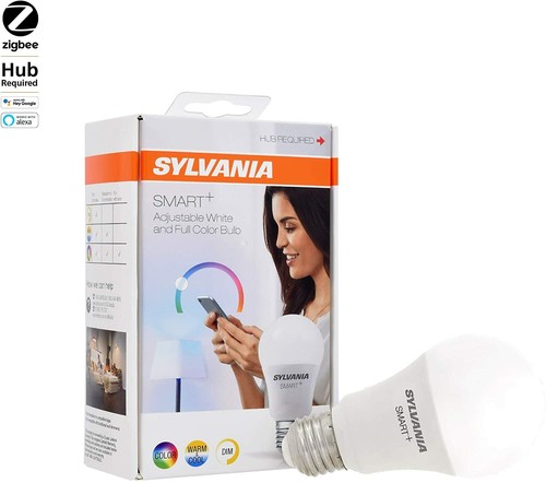 SYLVANIA SMART+ Light Bulb LED Full Color Adjustable White 10 W 800 lm
