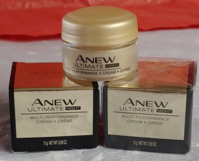 Avon Anew Ultimate Night Multi-Performance Night Cream Travel Size  .5 oz. NIB