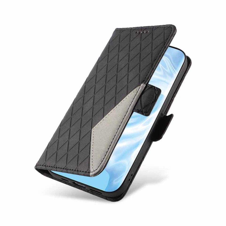 For Huawei P30 Lite P20 Pro Y5 Y6 Y7 P Smart 2019 Wallet Flip Leather Case Cover - Image 3 of 4