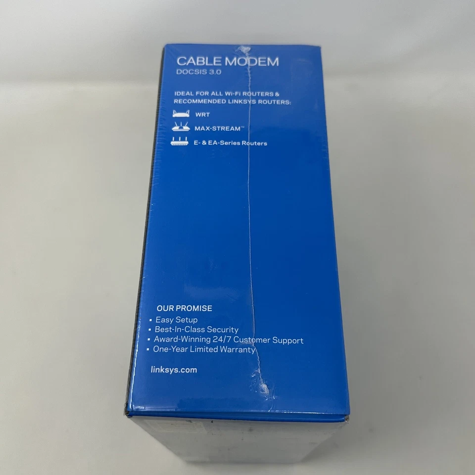 Linksys Docsis 3.0 16x4 Cable Modem Intel CM3016 New & Sealed - Image 4 of 4