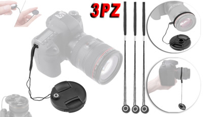 SCHNÜRUNG X KAPPE OBJEKTIVDECKEL LACE PASSEND FÜR SONY VARIO FE 16-35mm F4 ZA OSS