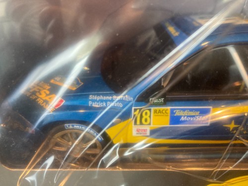 SUBARU IMPREZA WRC SARRAZIN 2004 SCALE 1/18 ALTAYA - Foto 3 di 4