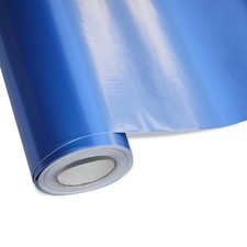 8,85€/m² Auto Folie Glanz Blau Metallic 2m x152cm Blasenfrei mit Luftkanäle