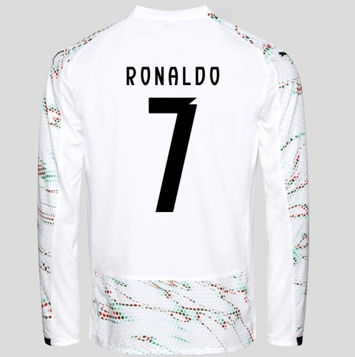 Puma Cristiano Ronaldo Portugal 2025 Away Authentic Long-Sleeve Jersey Size XL - Picture 2 of 7