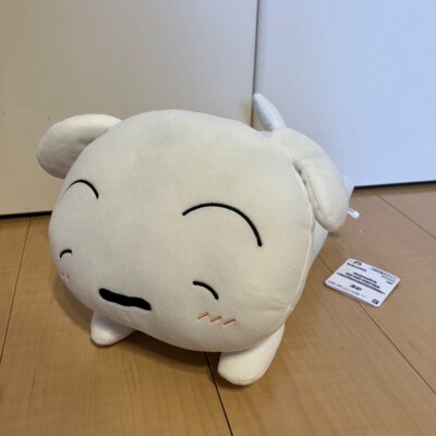 Crayon Shin-chan Nesoperi Pose Plush toy Shiro 31cm New Japan