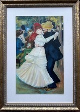 Manner of Pierre-Auguste RENOIR (French b.1841) Dance at Bougival, Oil on board