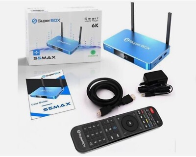 SuperBox S5 MAX 5th Gen Media **Message me for huge discount off the list price''