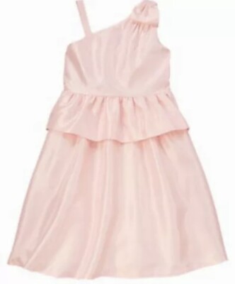 NWT Gymboree Stripes And Anchor Spring Dressy Pink Sz 7 Dress Easter Dress