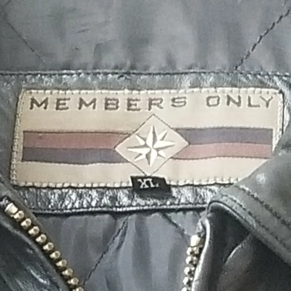 Louis Vuitton LV 'Members Only' Vintage Leather Jacket / JSVP