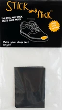 Shoe Goo alternative - Stick & Flick Patches - Black-Leather - Skate shoe repair