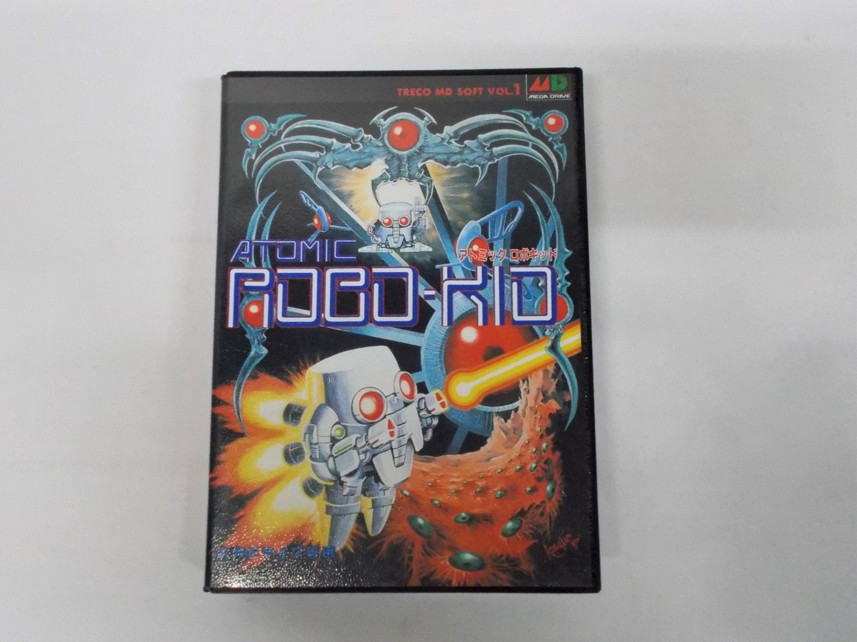 SEGA Mega-Drive Genesis -- ATOMIC ROBO-KID -- New!! JAPAN GAME