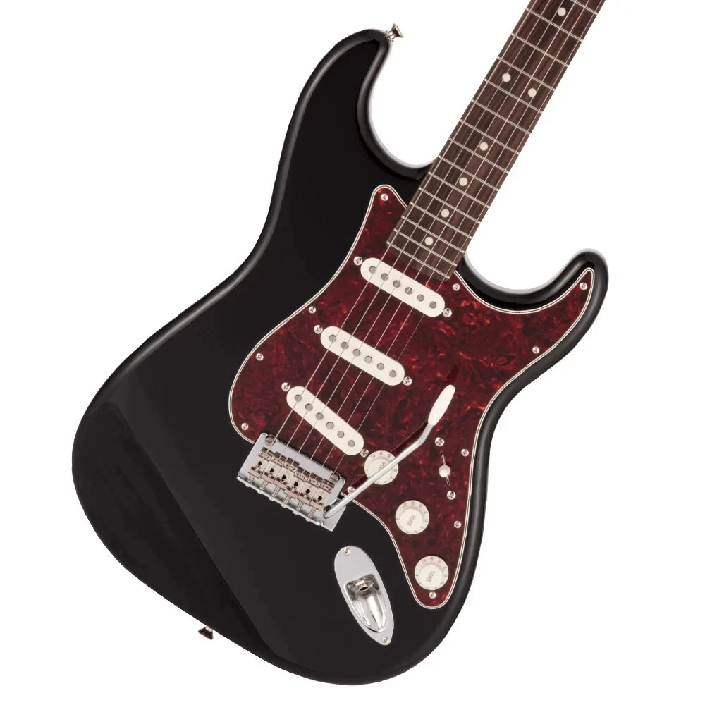 Fender Made in Japan Hybrid II Stratocaster Black Electric Guitar