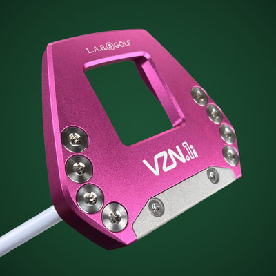 LAB Putter - VZN Pink - 33 inch 69 Degree - Accra Shaft - 2° Press Grip - RH