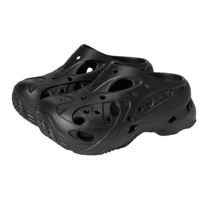 Crocs Unisex Caged Clogs Black - NEW