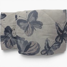 Pottery Barn Butterfly Kisses Set of 2 Standard Shams Floral Cotton New
