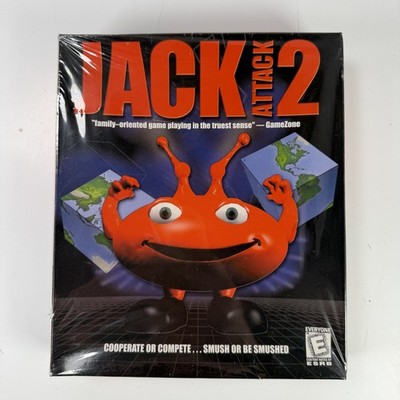 Jack Attack 2 PC CD-ROM Spiel NEW SEALED Vintage Retro Action Puzzle Platformer
