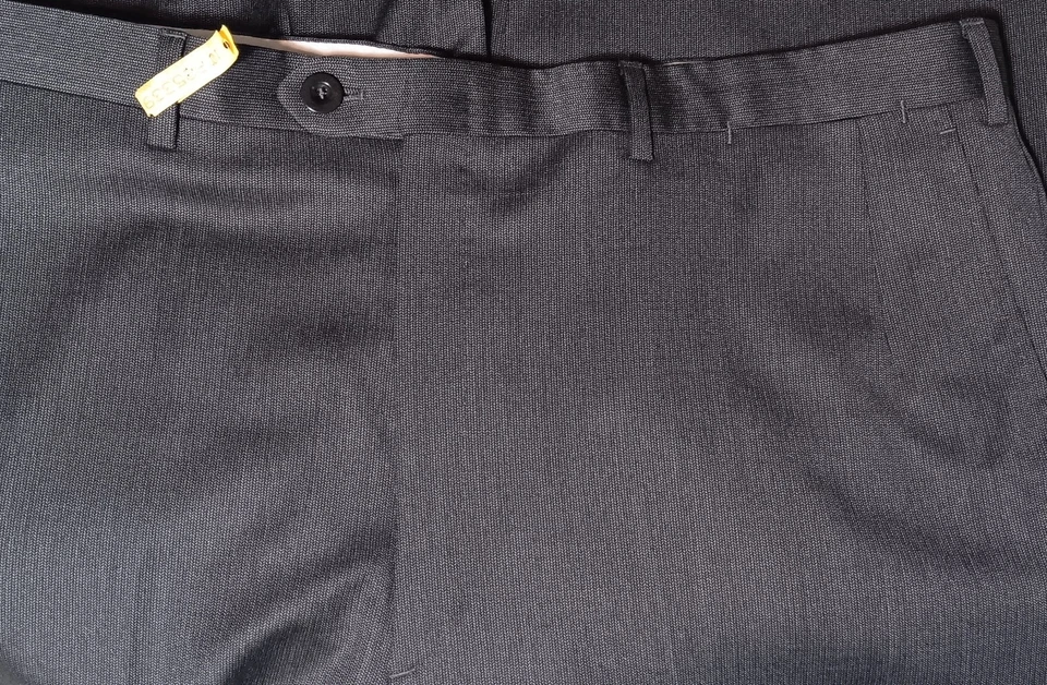 Brioni Pants Made in Italy 38X29  Lightweight Solid Blue/Gray - Image 2 of 4