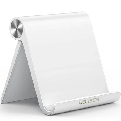 UGREEN Tablet Stand Holder Adjustable 4.72 x 4.21 x 0.79 inches, White