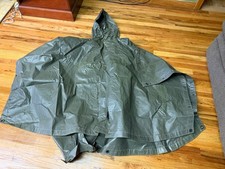ORIGINAL VIETNAM WAR US ARMY INFANTRY RAIN PONCHO-DATED 1960