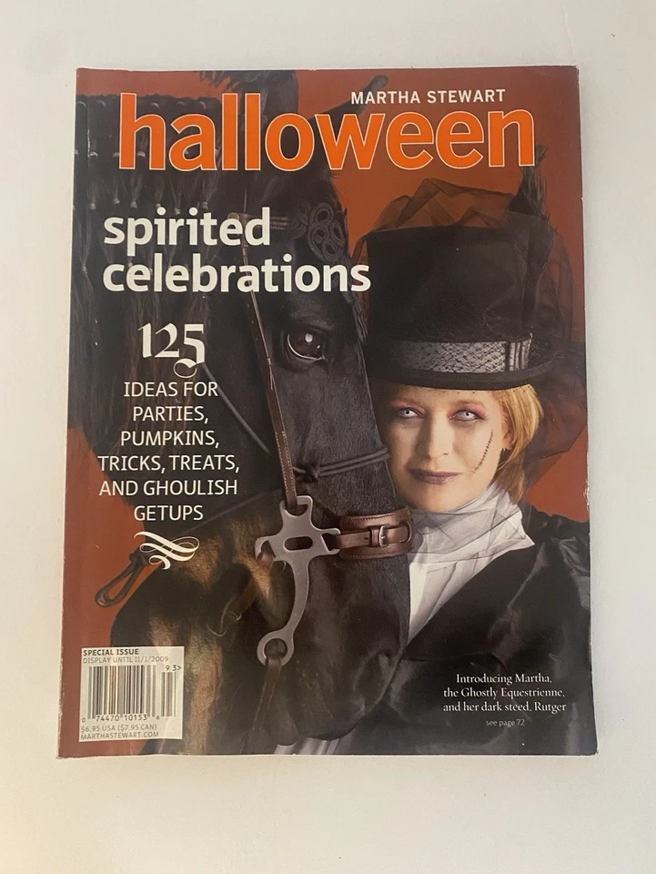 Martha Stewart Holiday Halloween Magazine Lot Of 2 Magazines 2007/2009 - Image 2 of 4