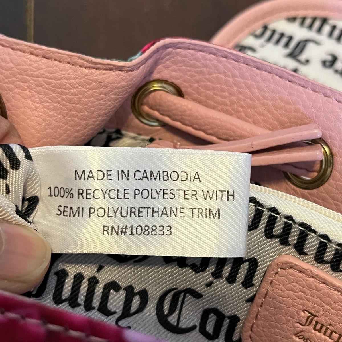 Juicy‎ Couture Women\'s Mauve Romantic Rose Love Club Backpack NWT Juicy Couture Women main image 2