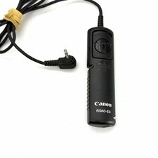 Canon OEM RS-60E3 Remote Shutter Release for Rebel EOS RP R6 R7 R10 M T7i G1X