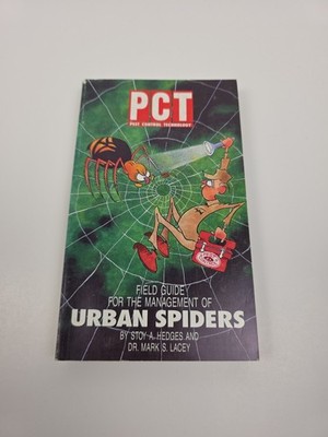 Pest Control Technology Urban Spiders Field Guide Signed (Read Description) 