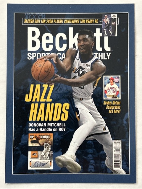 2017-18 Beckett Promo, Jayson Tatum RC / Donovan Mitchell RC, 1 of 2000