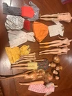 Vintage 1960s Barbie Doll and More Lot for TLC/Repair/Parts As-is