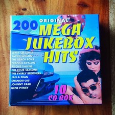 200 Original Mega Jukebox Hits | Oldies | UK | 1996 | 10 CD | VG++