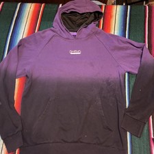Twitch Hoodie M Purple Black Fade Pullover Sweatshirt Twitch Con 2017