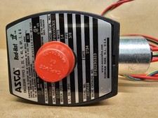 Asco EF8223G323 3/8" 2 Way Brass Solenoid Valve 24 DC
