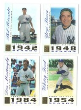 2003 Topps Tribute Perennial All-Stars - NEW YORK YANKEES Team Set