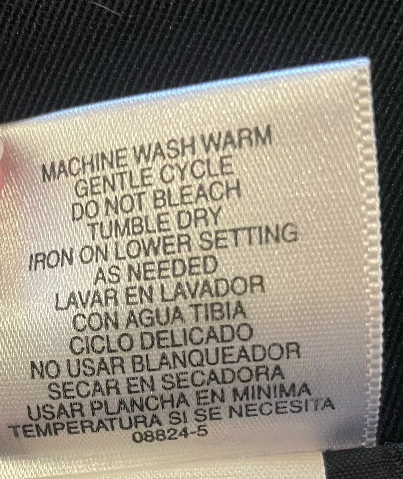 Falda Liz Baker Usada en Excelente Condición Talla 18 Totalmente Forrada Negra Foto 4 de 4