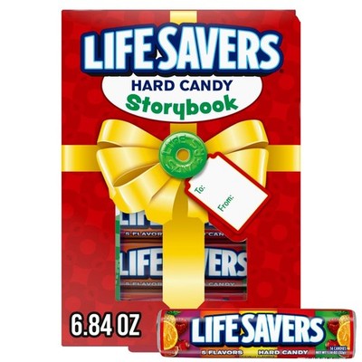 LIFE SAVERS Christmas Hard Candy 6.84 Ounce (Pack of 1), Mixed Fruit 